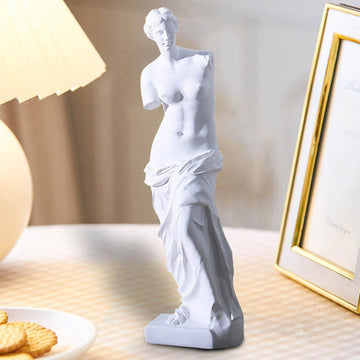 Venus De Milo Greek Statue Ornament, white resin 1.57''X4.33