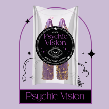 Psychic Vision Ritual Candles - Third Eye Chakra