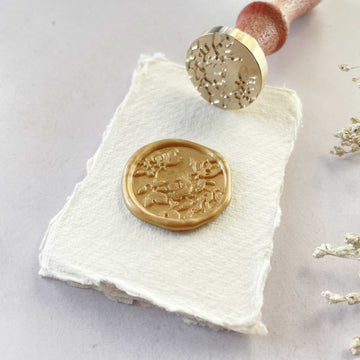 Botanica Wax Stamp | Floral Wax Seal in Branded Box
