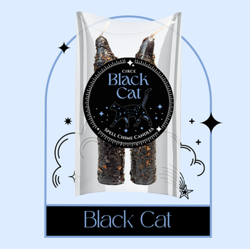 Black Cat Ritual Candles - Good luck and Protection