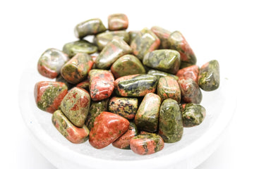 Unakite Tumbled Stone 10-20mm