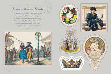 Wicca Sticker Book – 400+ Magical, Mystical & Vintage Witch Stickers