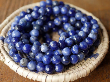 Gemstone Stretch Bracelet Sodalite Natural