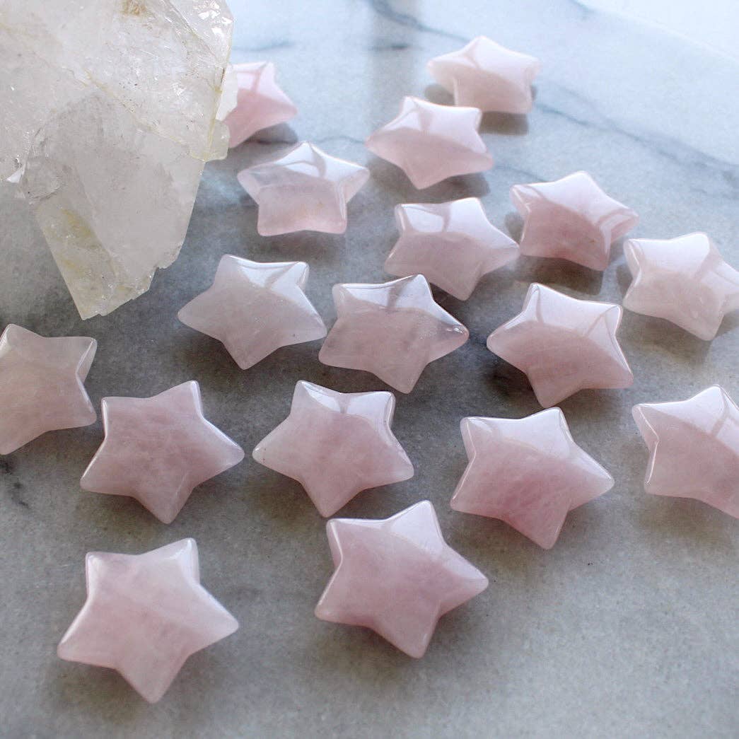 Rose Quartz Star Crystal