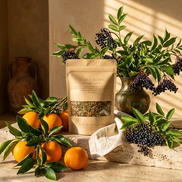 Citrus Berry Herbal Tea | Elderberry, Echinacea & Orange