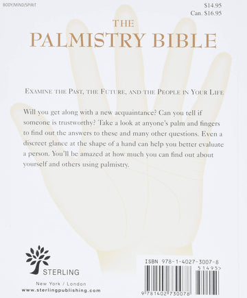 The Palmistry Bible: The Definitive Guide to Hand Reading by Jane Struthers
