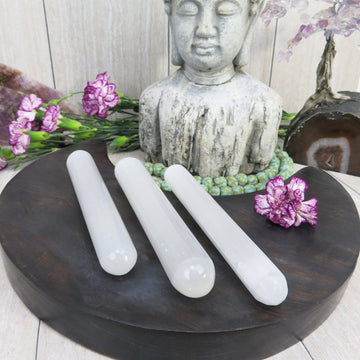 Selenite Crystal Wand