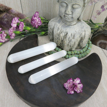 Selenite Crystal Wand