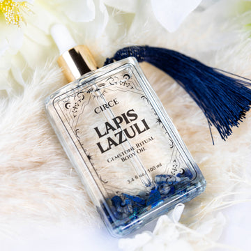 Lapis Lazuli Gemstone Body Oil