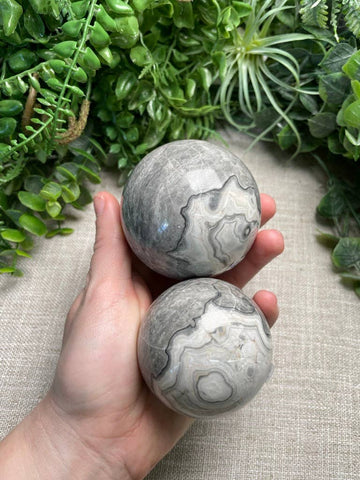 Lace Agate Sphere