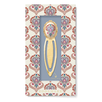 Folk Heart Metal Clip Bookmark
