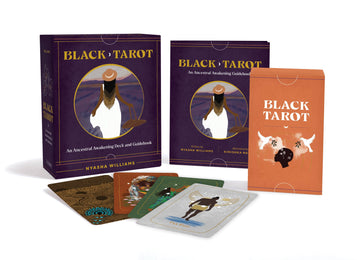 Black Tarot Deck & Guidebook by Nyasha Williams – Inclusive Black Tarot Card Set
