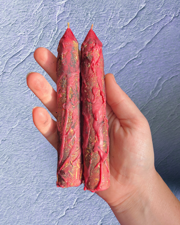 Dragon Ritual Candle – Red Mythology Spell Candle for Strength, Protection & Personal Power