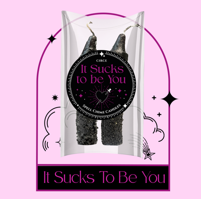 It Sucks To Be You Ritual Candles - Conjure Candles