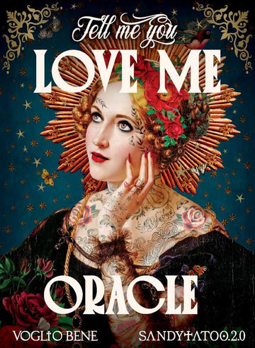 Tell Me You Love Me Oracle by SandyTatoo 2.0 – 44-Card Love & Relationship Oracle Deck