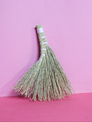 Handcrafted Mini Whisk Broom – Crumb Sweeper, Altar Broom