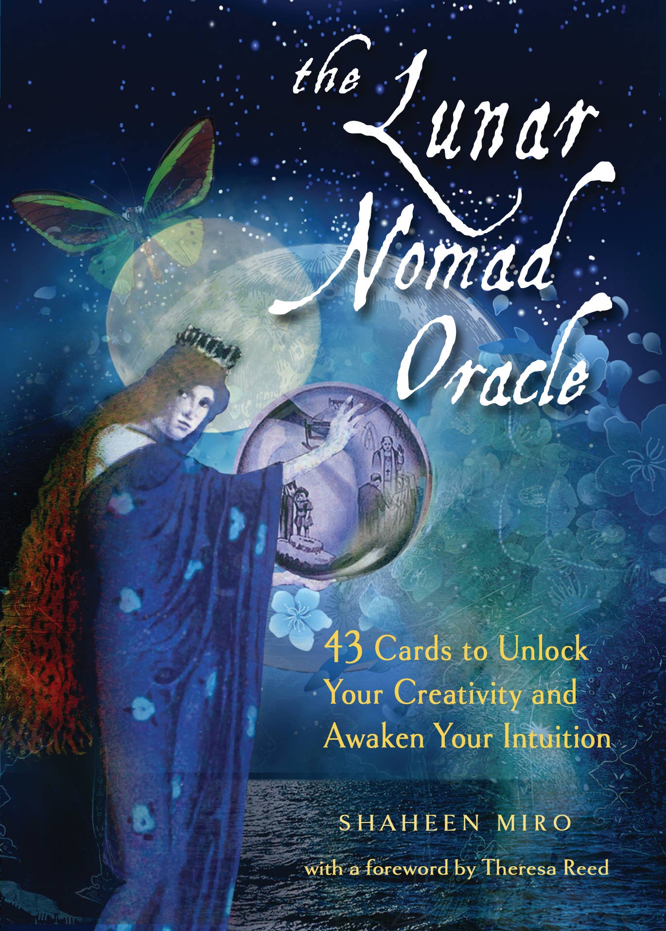 The Lunar Nomad Oracle: 43 Full Color Cards & Guidebook