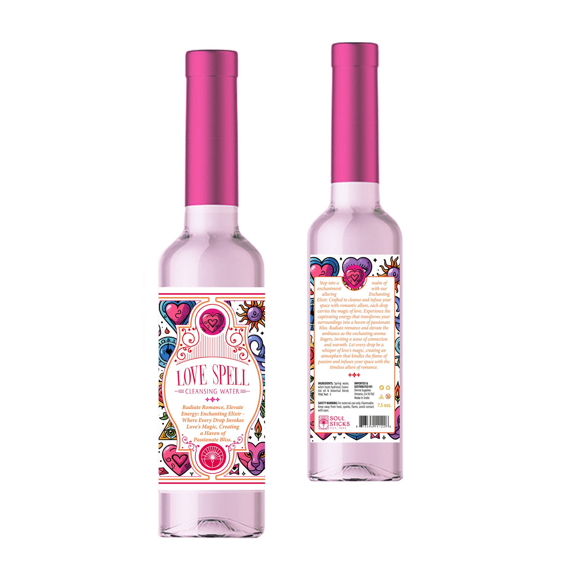 Love Spell Spiritual Cleansing Water (7.5 oz.)