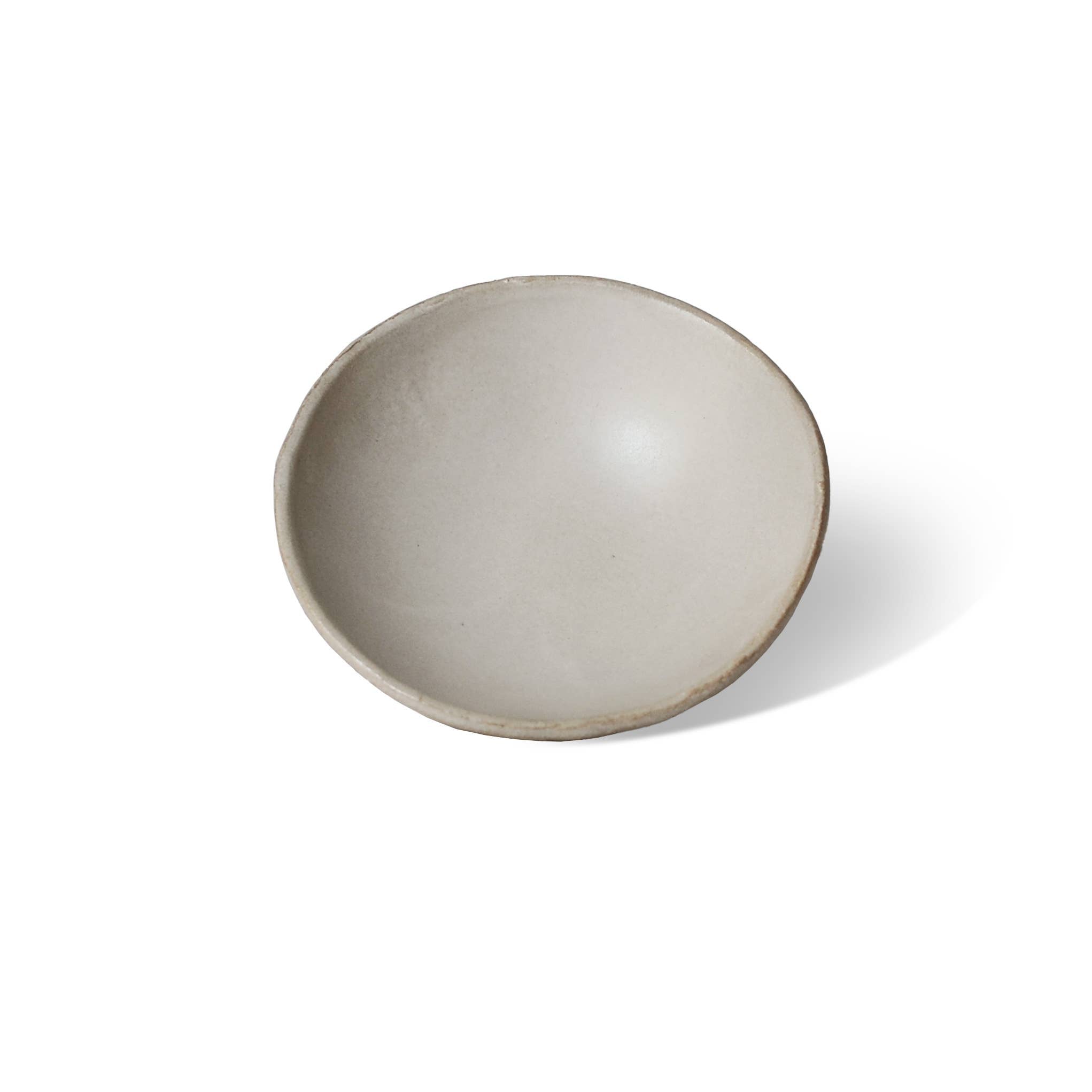 Light Gray Ceramic Smudging Bowl