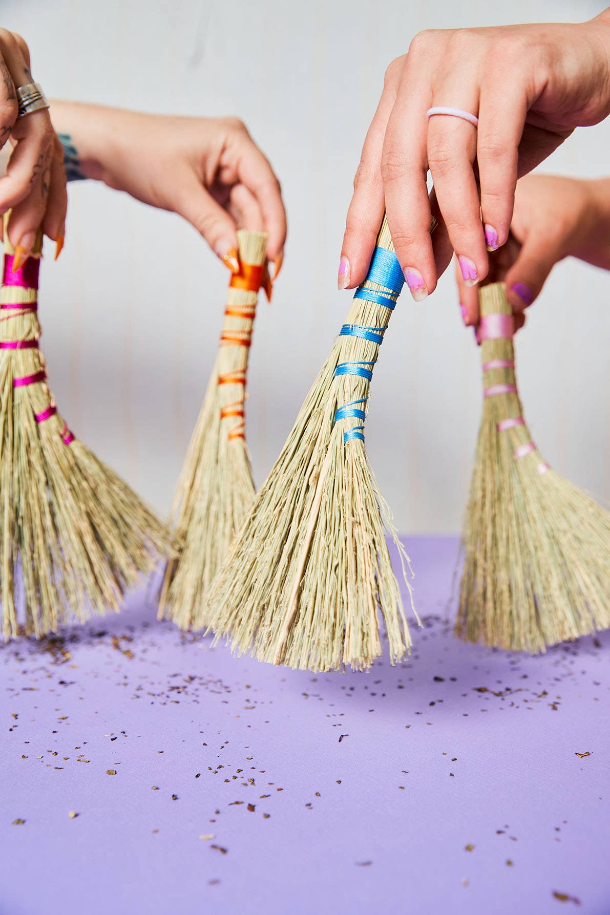 Handcrafted Mini Whisk Broom – Crumb Sweeper, Altar Broom