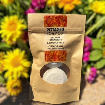 Lemongrass & Calendula Shower Steamers – 2 Pack