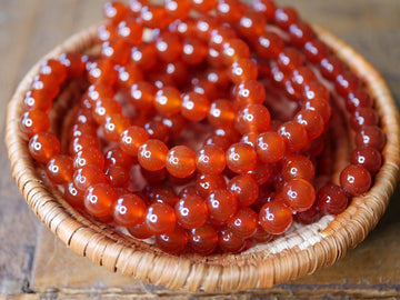 Gemstone Stretch Bracelet Carnelian-Natural