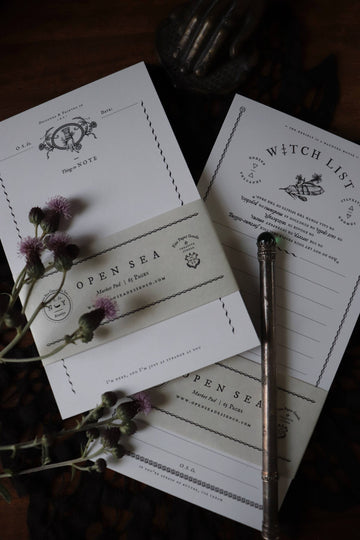 Witch List Notepad