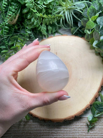 Mango Calcite Egg