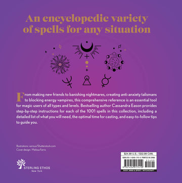 1001 Spells: The Complete Book of Spells for Every Purpose – Comprehensive Spellbook & Witchcraft Guide