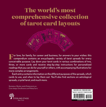 1001 Tarot Spreads Book – Complete Tarot Layout Guide for Every Purpose