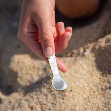 Mother of Pearl Seashell Spoons – Altar & Self-Care Accessory