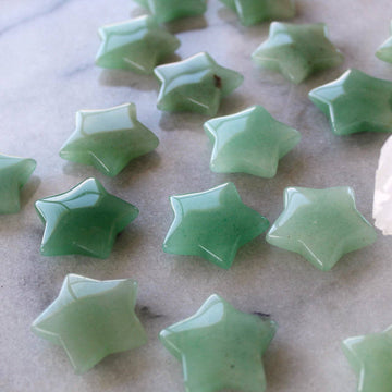 Green Aventurine Star (Crystals & Stones)