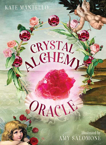 Crystal Alchemy Oracle by Kate Mantello – 44-Card Crystal Healing & Shadow Transformation Deck