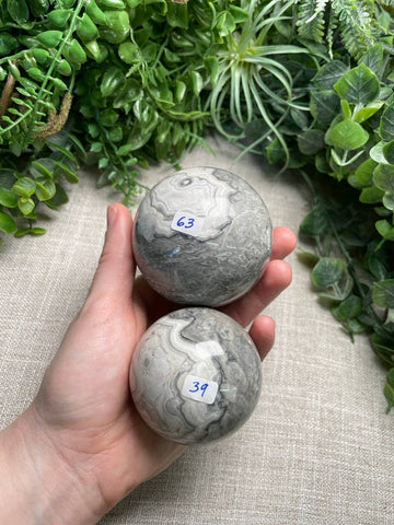 Lace Agate Sphere