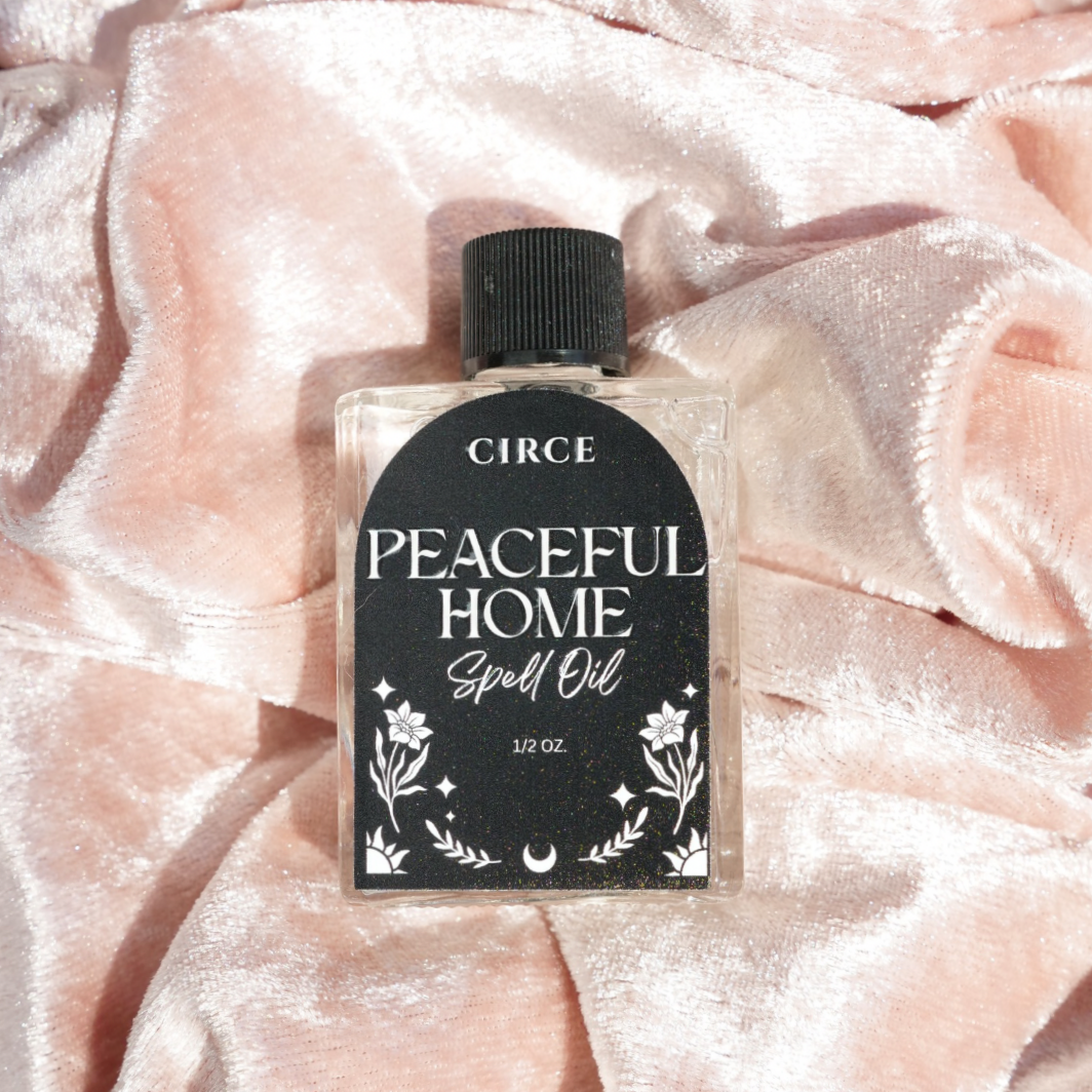Peaceful Home Spell Oil, Home Cleansing Ritual Oil