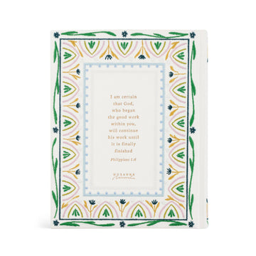 NLT Notetaking Bible – Lisbon Theme Embroidered Hardcover with Wide Margins