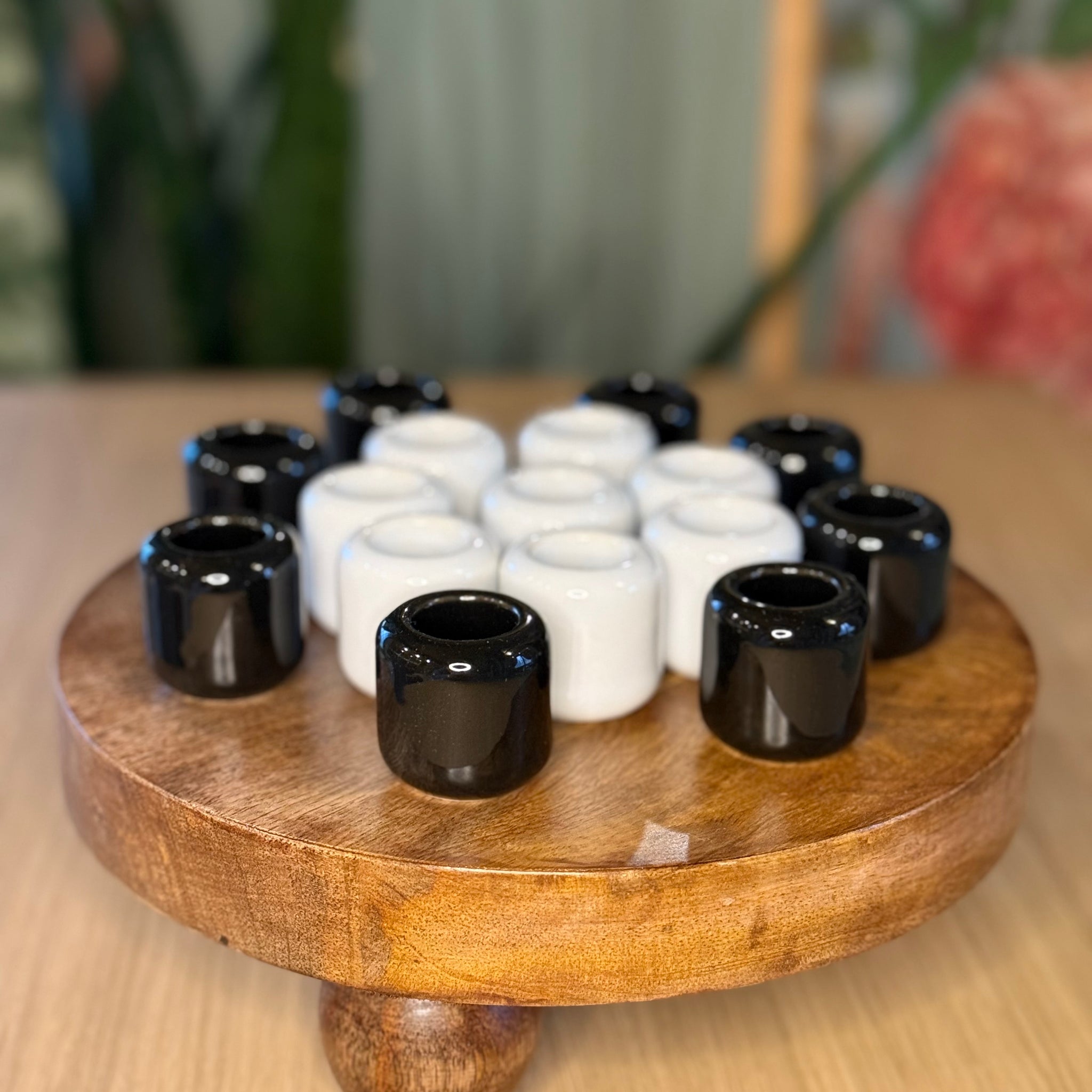 Chime Candle Ceramic Holder