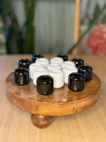 Chime Candle Ceramic Holder