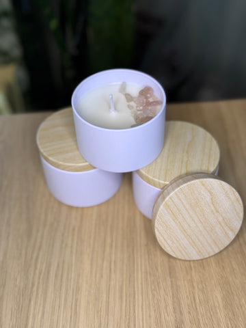 Soy Candle - Enchanted Rose 4 oz