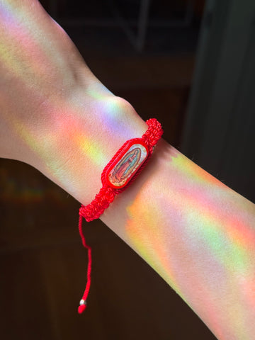 Virgin Mary Adjustable Bracelet – Grace, Protection & Divine Love
