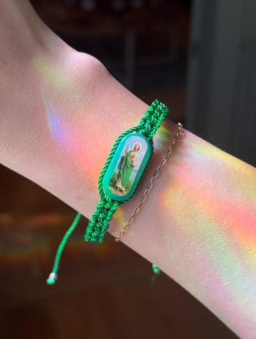 Saint Jude Adjustable Bracelet - A Symbol of Hope and Strength