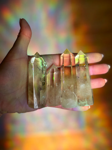Citrine Tower Crystal – Polished Obelisk for Abundance & Energy