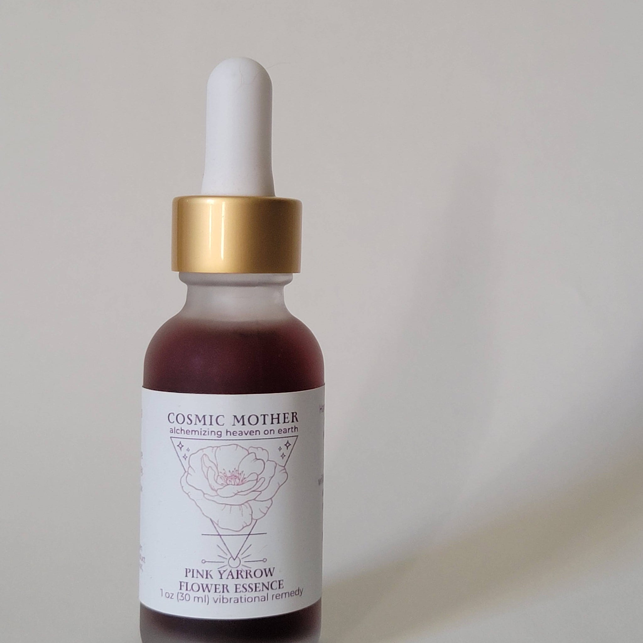 Pink Yarrow Flower Essence | Homeopathic Vibrational Remedy