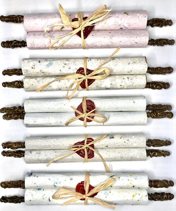 Handmade Paper Scroll
