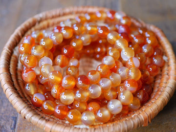 Carnelian Natural Stretch Bracelet – 8mm