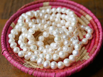 Freshwater Pearl Stretch Bracelet – 8mm