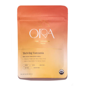 Thriving Tanzania 100% Cacao - Organic Ceremonial Chocolate