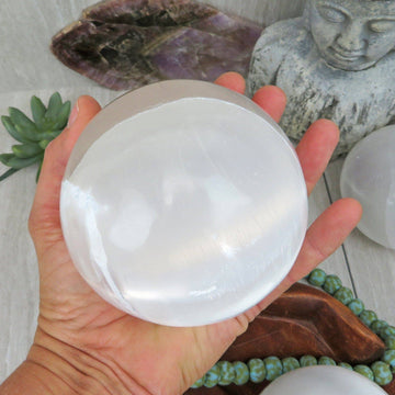 Selenite Sphere