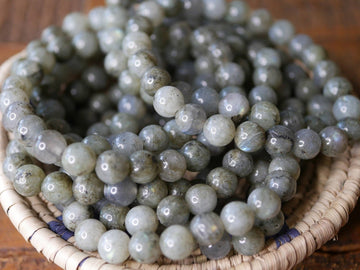 Labradorite Natural Gemstone Stretch Bracelet