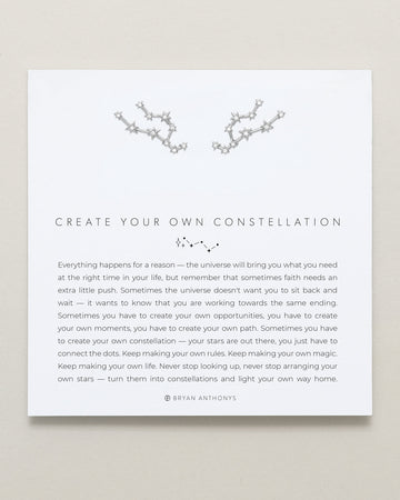 Create Your Own Constellation Earring Climbers – Gold & Silver Celestial Earrings